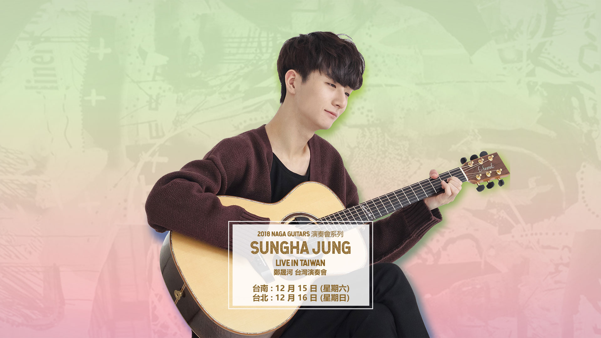 鄭晟河台灣演奏會 Sungha Jung LIVE IN TAIWAN